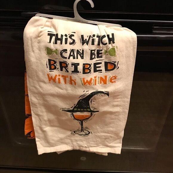 Dish Towel Halloween Kitchen Cotton Flour Sack Towel Set - Picture 10 of 10